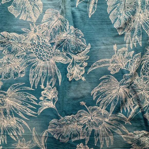 Island Republic Hawaiian Shirt Mens XL Tropical Hawaiian 100% Silk Cruise Travel - Picture 6 of 6